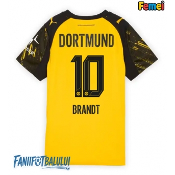 Borussia Dortmund Julian Brandt #10 Tricou Fotbal Replică 2025-26 Femei Acasa